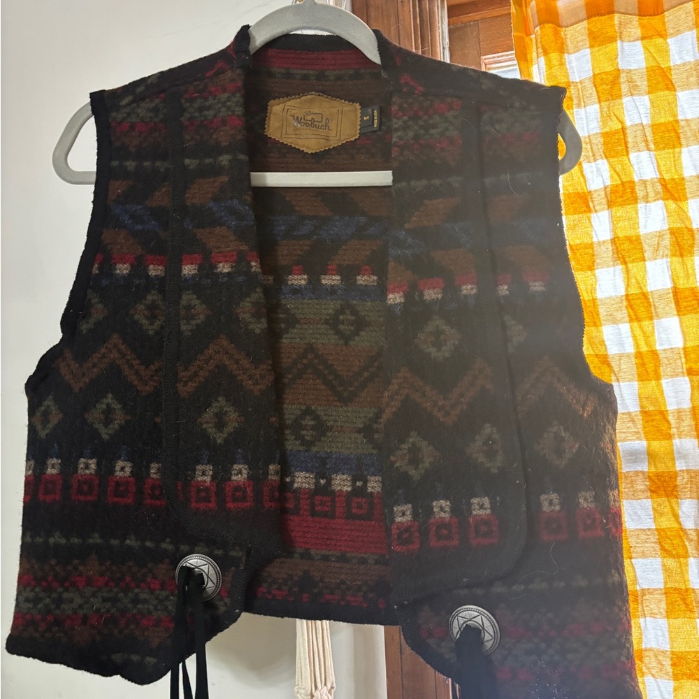 Woolrich Multicolor Knit Vest